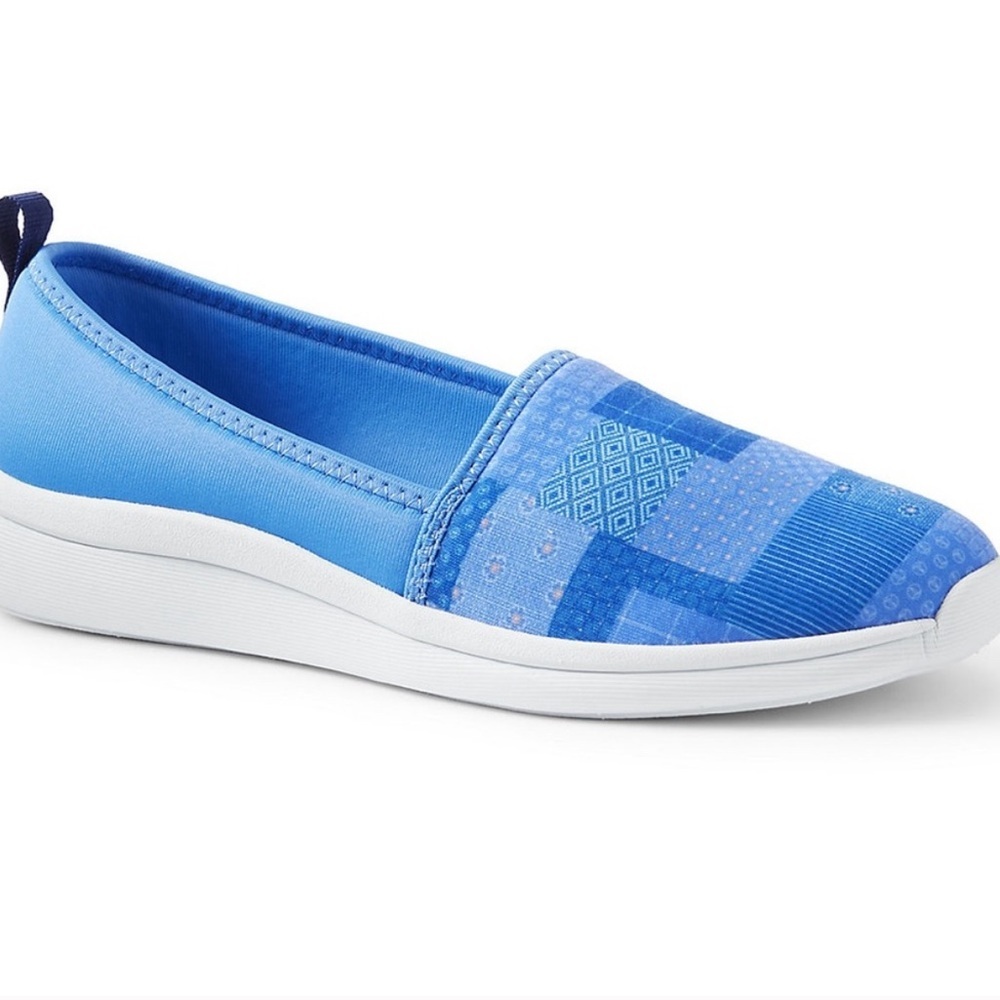 Lands End Knit Comfort Walk Shoes size 9.5D